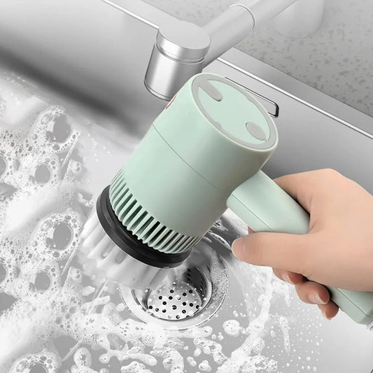 Easy-Spin Electric Scrubber
